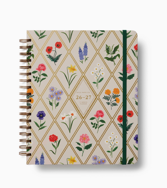 2027 Garden Study 17-Month Planner