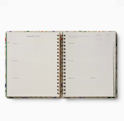 2027 Garden Study 17-Month Planner