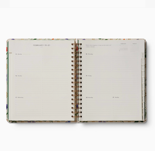 2027 Garden Study 17-Month Planner