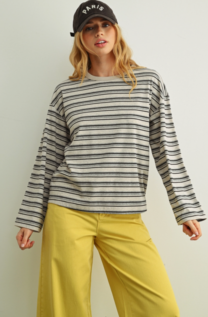 Laura | Striped Long Sleeve