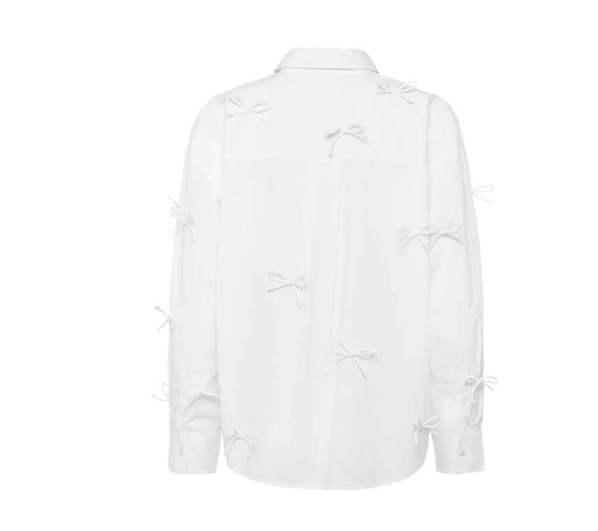Natalie | Bow Shirt