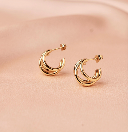 Triple Hoop | Earring