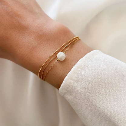 White Agate | Bracelet