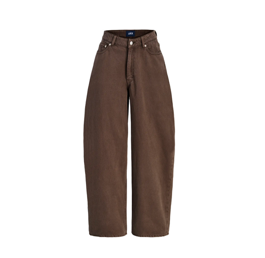 Saki | Baggy Barrel Denim