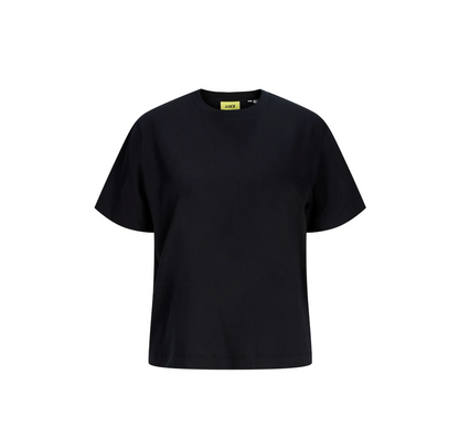 Sophia | Boxy Tee Black