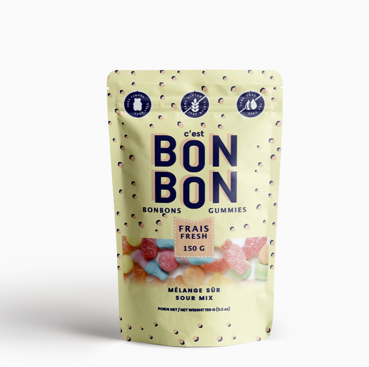 BonBon Sour Mix Gummies