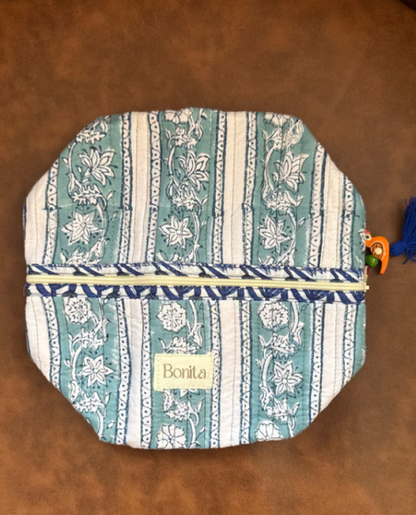 Bonita Quilted LRG Cosmetic Bag