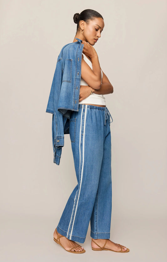 Sidelines | Denim Trouser