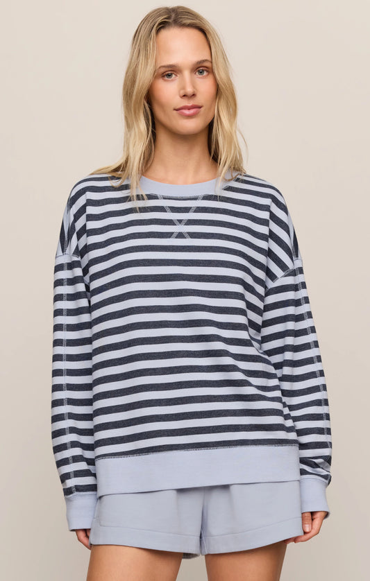 Everyday | Striped Crewneck