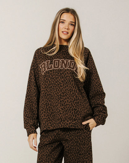 Varsity | Crewneck: Blonde + Brunette
