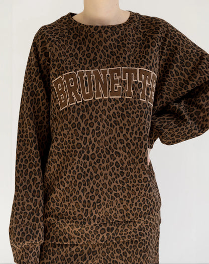 Varsity | Crewneck: Blonde + Brunette