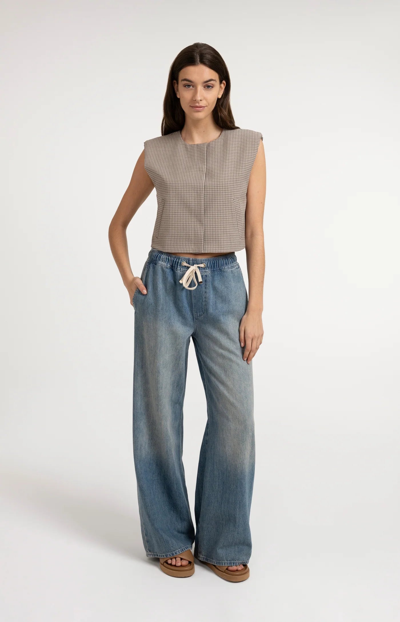 Petra | Denim Trousers