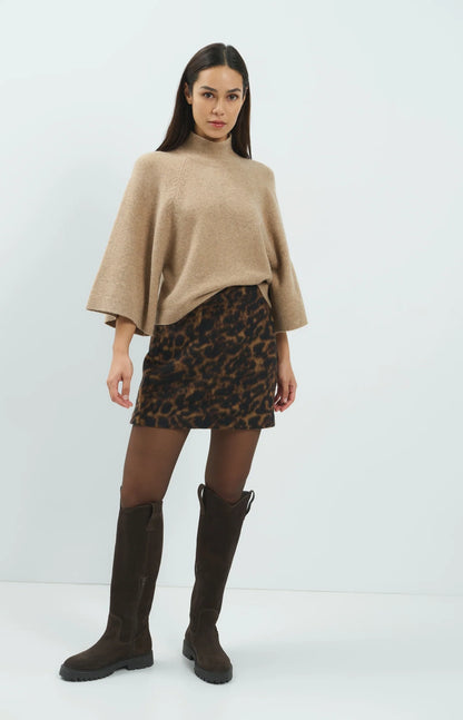 Jayme | Leopard Mini Skirt