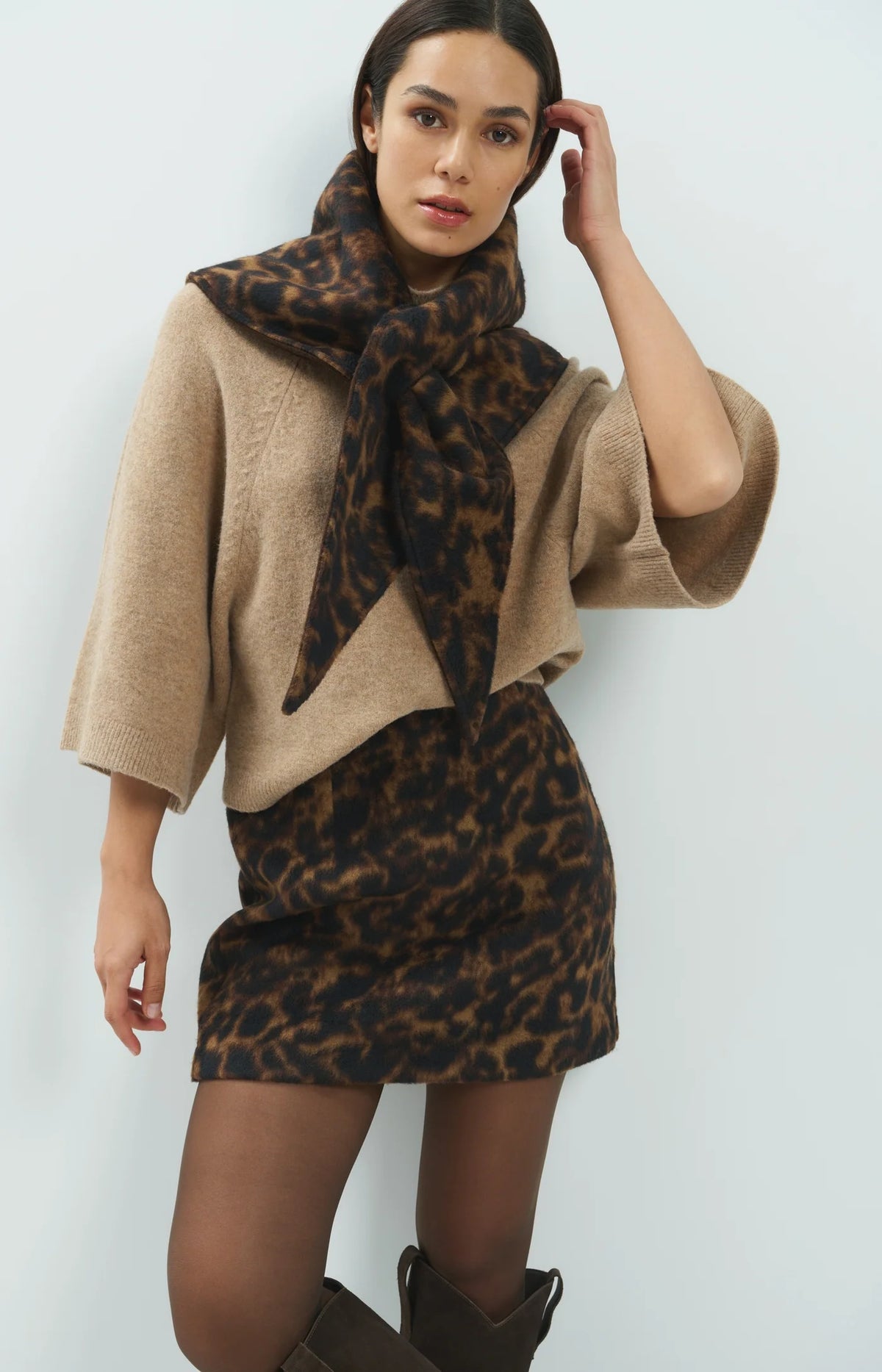 Jayme | Leopard Mini Skirt