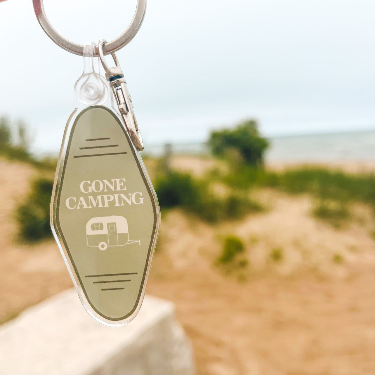 Gone Camping | Keychain