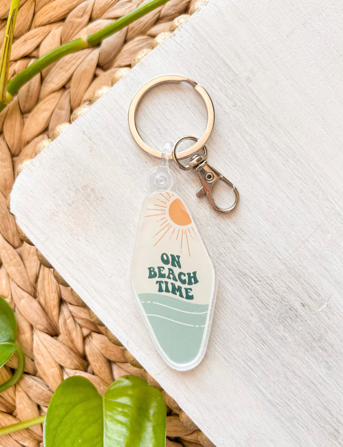 On Beach Time | Keychain