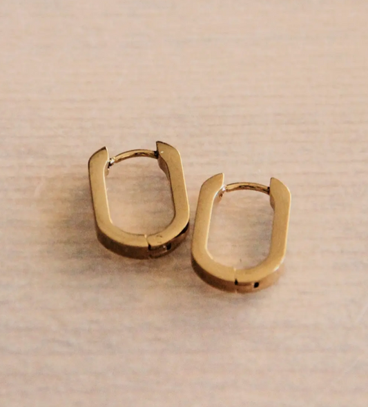 Mini Oval Earrings